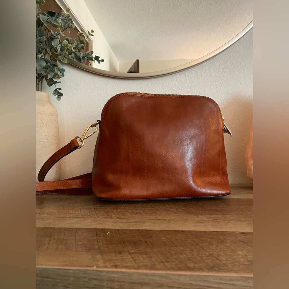 Leather Cross Body Purse